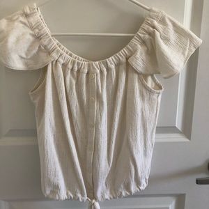 Madewell off the shoulder top